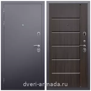 Входные двери лофт, Дверь входная Армада Люкс Антик серебро / МДФ 10 мм ФЛ-102 Эковенге
