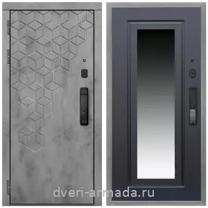 Входные двери Йошкар-Ола, Дверь входная Армада Квадро МДФ 16 мм Kaadas K9 / МДФ 16 мм ФЛЗ-120 Венге