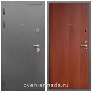 Недорогие, Дверь входная Армада Оптима Антик серебро / МДФ 6 мм ПЭ Итальянский орех