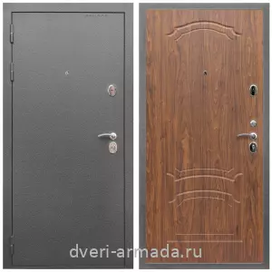 2 контура, Дверь входная Армада Оптима Антик серебро / МДФ 6 мм ФЛ-140 Мореная береза