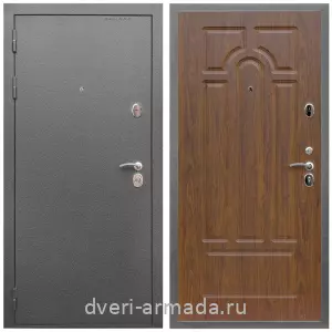 Входные двери 2050 мм, Дверь входная Армада Оптима Антик серебро / МДФ 6 мм ФЛ-58 Мореная береза