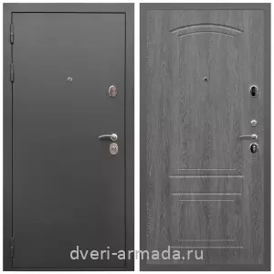 Входные двери лофт, Дверь входная Армада Гарант / МДФ 6 мм ФЛ-138 Дуб Филадельфия графит