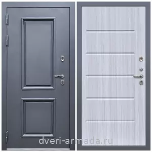 Большие входные двери, Дверь входная уличная в дом Армада Корса / МДФ 10 мм ФЛ-102 Сандал белый