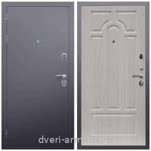 Правые входные двери, Дверь входная Армада Люкс Антик серебро / МДФ 16 мм ФЛ-58 Дуб белёный