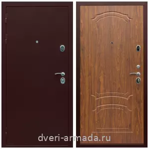 Одностворчатые входные двери, Дверь входная Армада Люкс Антик медь / МДФ 16 мм ФЛ-140 Мореная береза