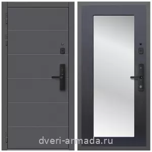 Дверь входная Армада Роуд МДФ 10 мм Kaadas S500 / МДФ 16 мм ФЛЗ-Пастораль, Венге