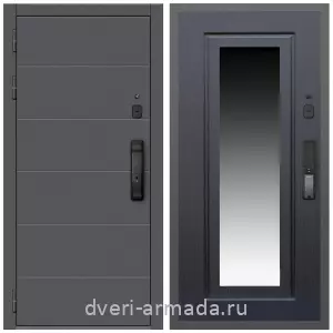 Входные двери со вставками, Дверь входная Армада Роуд МДФ 10 мм Kaadas K9 / МДФ 16 мм ФЛЗ-120 Венге