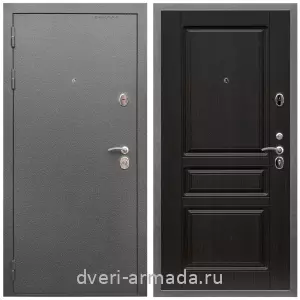 Входные двери толщиной 1.5 мм, Дверь входная Армада Оптима Антик серебро / МДФ 16 мм ФЛ-243 Венге