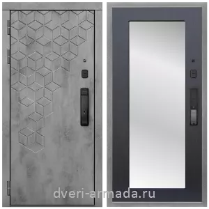 Красивые входные двери, Дверь входная Армада Квадро МДФ 16 мм Kaadas K9 /  МДФ 16 мм ФЛЗ-пастораль, Венге