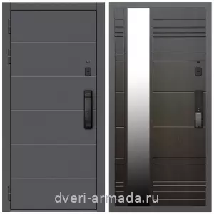 Входные двери 2050 мм, Дверь входная Армада Роуд МДФ 10 мм Kaadas K9 / МДФ 16 мм ФЛЗ-Сити Венге