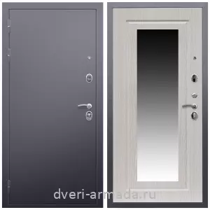 Одностворчатые входные двери, Дверь входная Армада Люкс Антик серебро / МДФ 16 мм ФЛЗ-120 Дуб белёный от производителя