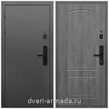 Умная входная смарт-дверь Армада Гарант Kaadas S500/ МДФ 6 мм ФЛ-138 Дуб Филадельфия графит