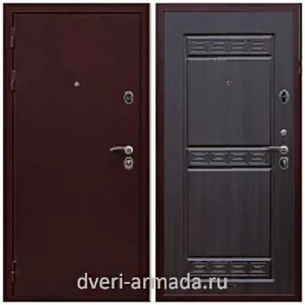Дверь входная Армада Престиж Антик медь / МДФ 10 мм ФЛ-242 Эковенге